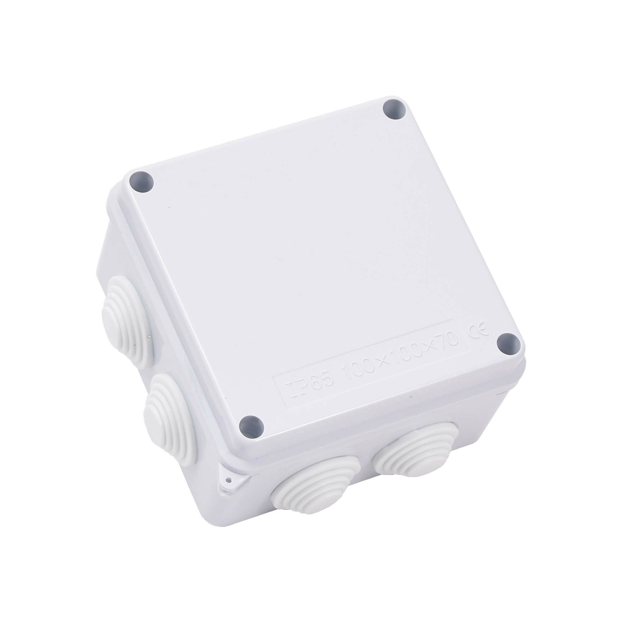 Junction box series 100x100x70mm IP65 webstore