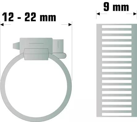 Finbullet Letkunkiristinsarja - Letkunkiristimet - 2540 - 2