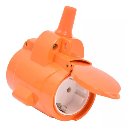 2-way socket outlet IP44 CE - Pistorasiat - 8540 - 1