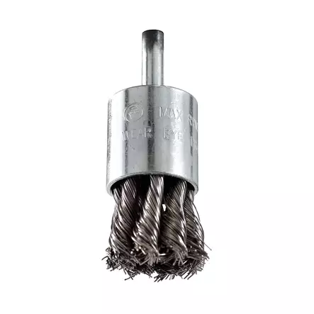 End brush 6*24 mm - Teräs-, messinki- ja nylonharjat - 33920 - 2