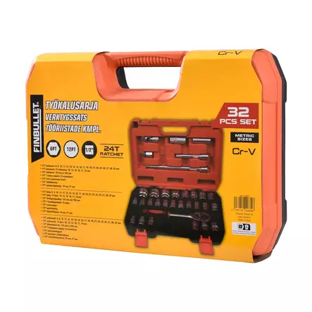 TYÖKALUSARJA 32-OS 1/2"Crv - Hyls- och verktygssatser - 2830 - 2