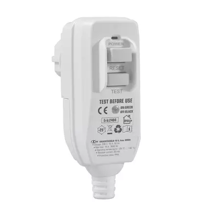 Jordfelsbrytare 16A 3680W IP44 - Stickproppar - 80660 - 1