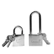 Hänglås 2 x 38 mm lång och normal, 3 nycklar - Lås - 2500 - 1