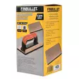 Finbullet Kovametallihierrin 200 x 100 x 25 mm - Muuraus ja laatoitus - 5050 - 3