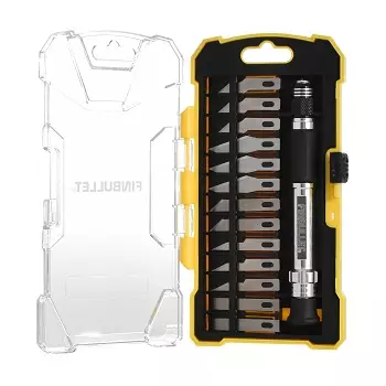 Hobby knivsats 13 delar - Brytbladsknivar och brytblad - 1750 - 1