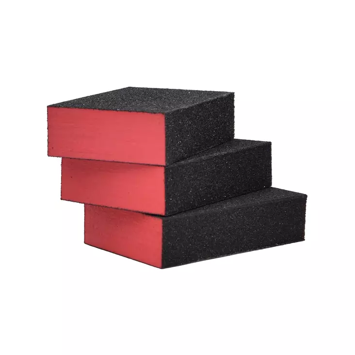 Slipsvampset 3 st. 100x70x25 mm - Sliptillbehör och stödjer - 3240 - 1