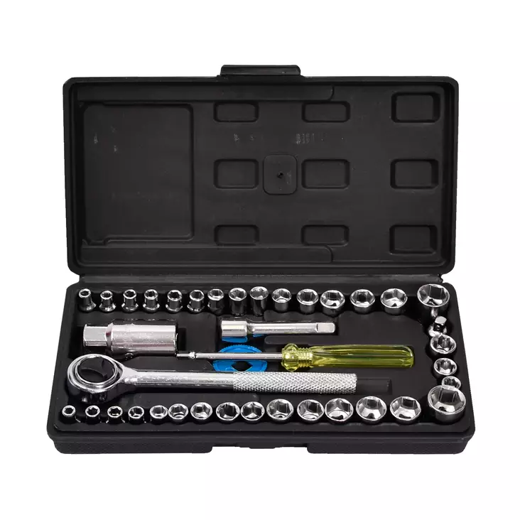 Finbullet Hylsysarja 40-osainen - Hylsy- ja työkalusarjat - 1660 - 1