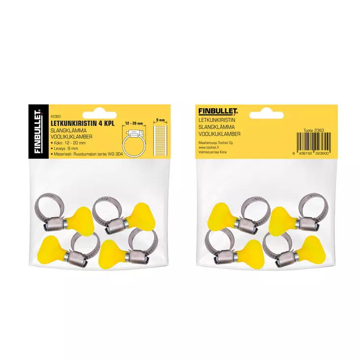 Finbullet Letkunkiristinsarja RST - Letkunkiristimet - 2360 - 1