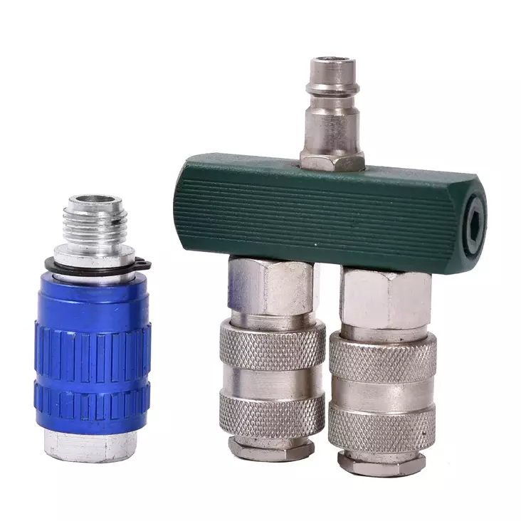 2-way compressed air distributor with pressure regulator - Paineilmatarvikkeet ja liittimet - 3000 - 1