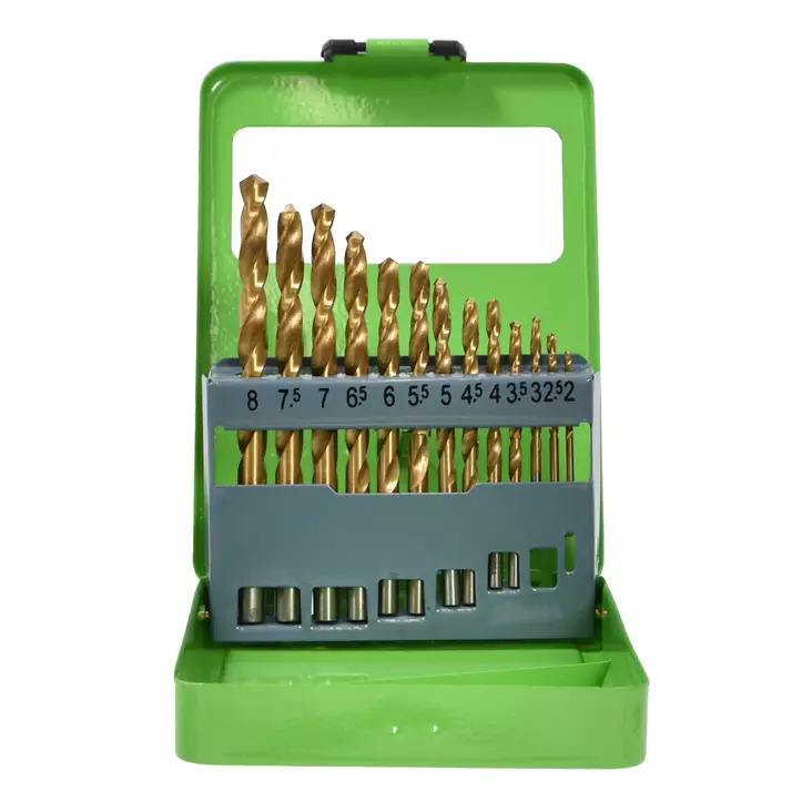 Finbullet Porasarja metallille 13-osaa 2 - 8 mm - Poranterät ja poranteräsarjat - 1700 - 1