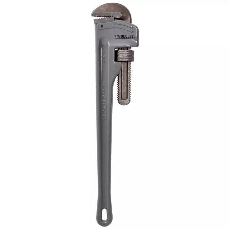 PIPE WRENCH ALUMINIUM HANDLE 24" HRC 55-60 MAX 73MM - Putkipihdit ja -työkalut - 4310 - 1