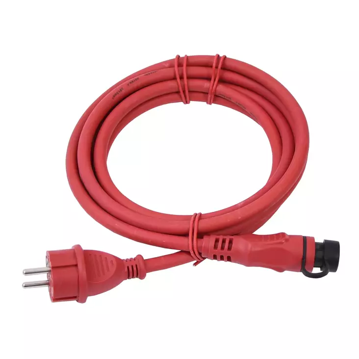 MOTORVÄRMARKABEL 2,5 M RÖD H07RN-F3G1.5 - Bilel tillbehör - 9200 - 1