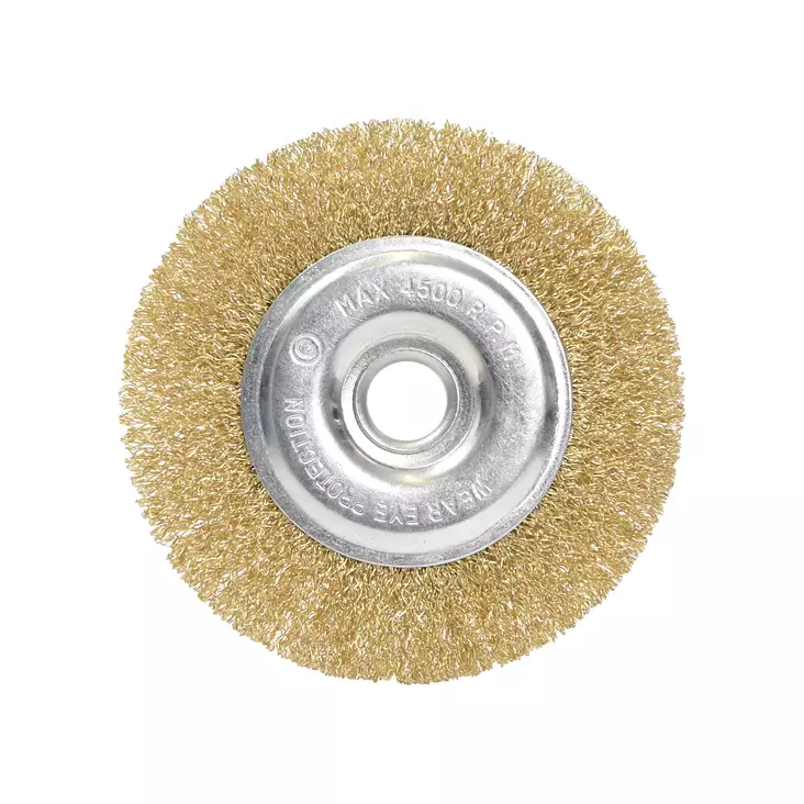 Stål rengöringsborste 115 mm - Stål-, mässing- och nylonborstar - 3400 - 1