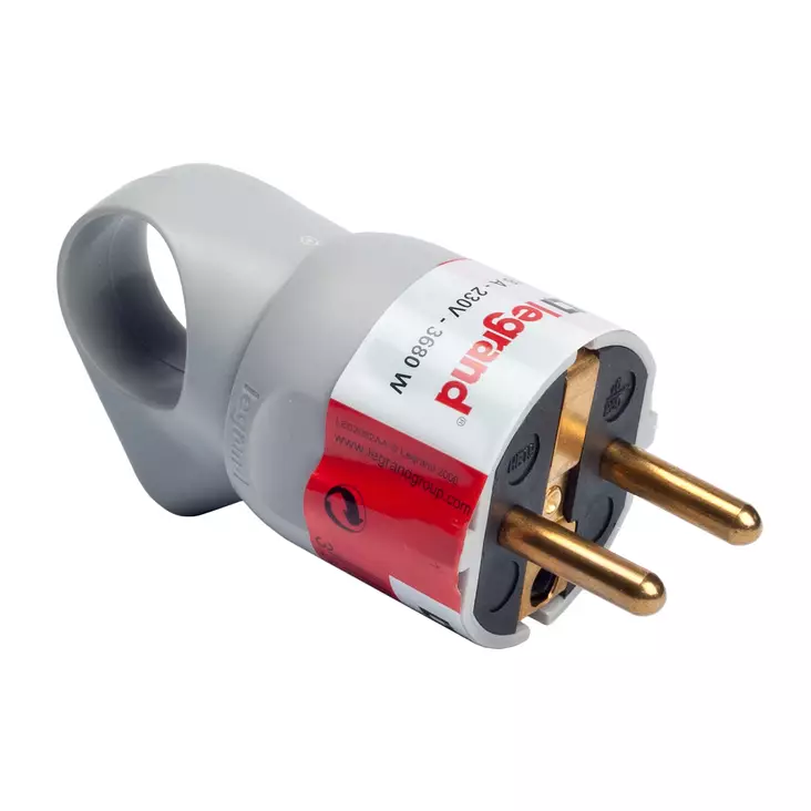 Legrand Pistotulppa harmaa - Stickproppar - 7910 - 1