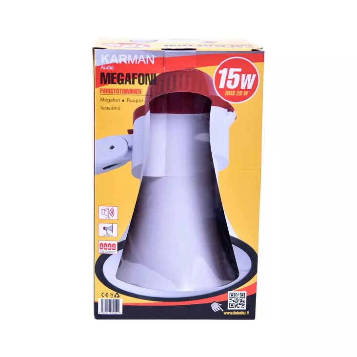 Megafon 80db 138*220MM 15W - Megafon och underhållning - 8910 - 1
