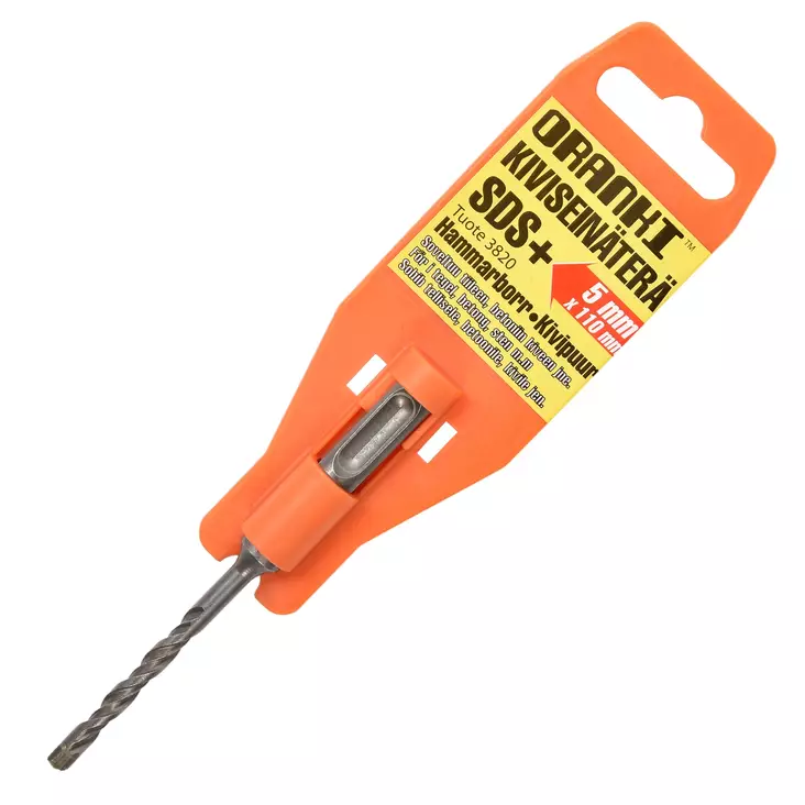 SDS PLUS Cross tip 5*110 mm Plastic hanger - SDS + poranterät ja taltat - 3820 - 1