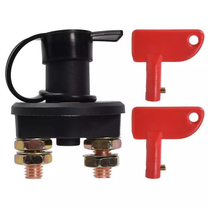 Finbullet Päävirtakytkin 12V - 24V max. 100A - Perävaunutarvikkeet - 4910 - 1