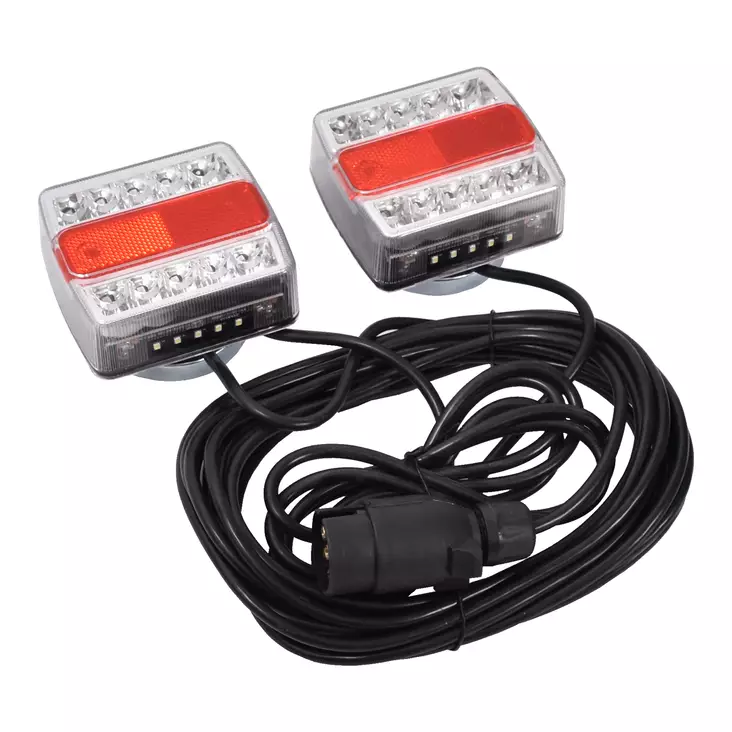 Perävaunun valosarja 7,5m 12V - Släpvagnstillbehör - 3550 - 1