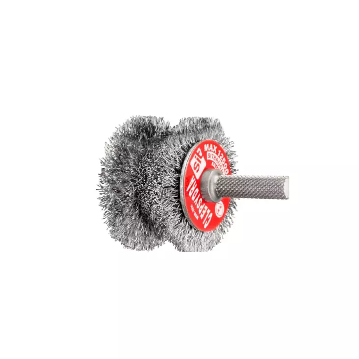 Pyöröteräsharja Sit 60mm Clepsyd Kara 10mm 0,30mm harja 12500RPM - Teräs-, messinki- ja nylonharjat - 3610 - 1