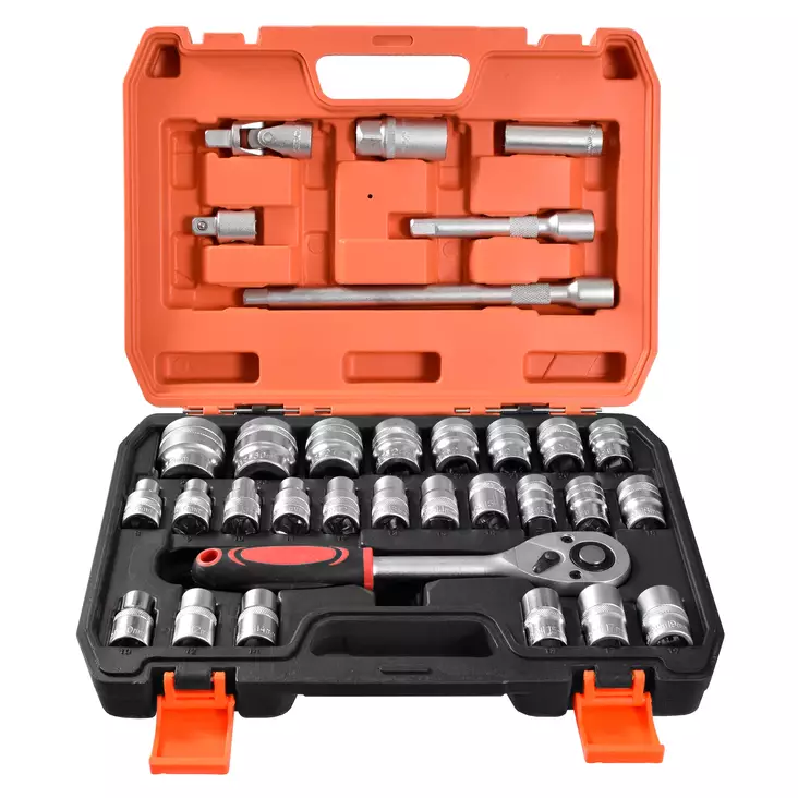 TYÖKALUSARJA 32-OS 1/2"Crv - Hylsy- ja työkalusarjat - 2830 - 1