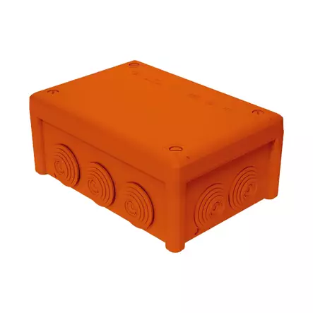 Jakorasia E90 IP66 116x166x70 mm oranssi - Jako- ja kytkentärasiat - 87821 - 2