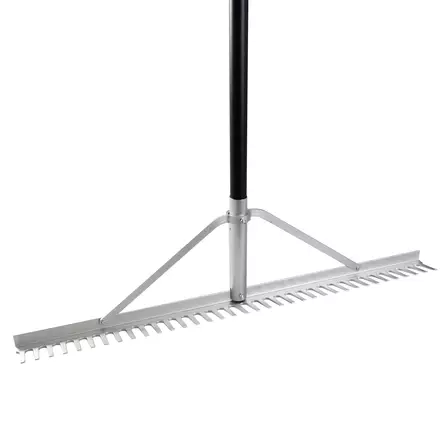 Maisemaharava Alumiini 36-piik Varsi 1.5m*36 piikkiä - Lapiot ja petkeleet - 2041 - 2