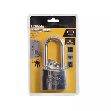 Padlock 63 mm - Lukot - 2461 - 2
