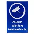 Alueella tallentava kameravalvonta 20 x - Vägvisare och skyltar - 8901 - 1