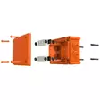 Jakorasia E90 IP66 116x166x70 mm oranssi - Jako- ja kytkentärasiat - 87821 - 1