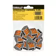 PUSH WIRE TERMINAL 3-PIN 15 PCS SET - Rasialiittimet - 8741 - 2