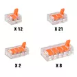 Finbullet vipurasialiitinsarja 43 kpl - Liittimet - 8751 - 2