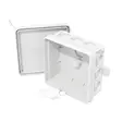 Jakorasia IP54 85x85x37 mm valkoinen - Jako- ja kytkentärasiat - 87801 - 1