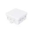 Jakorasia IP54 85x85x37 mm valkoinen - Jako- ja kytkentärasiat - 87801 - 2