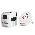Travel adaptor 2/3 pole+USB A world - Matkailija-adapterit - 7941 - 1