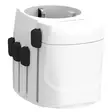 Travel adaptor 2/3 pole+USB A world - Matkailija-adapterit - 7941 - 4