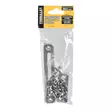 Varmuusketju, teräs/inox - Lukot - 25001 - 2