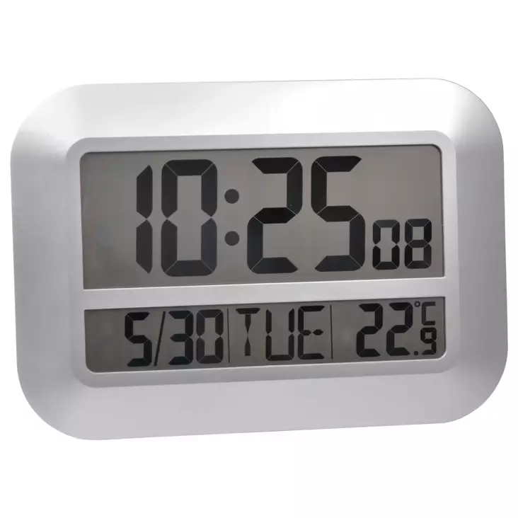 Jumbo klocka LCD 460*325mm - Termometrar och väderstationer - 8581 - 1