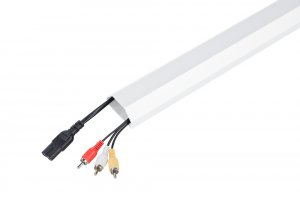 Axxel Kanavakouru 20 x 10 mm 2 m - Jako- ja kytkentärasiat - 8411 - 1