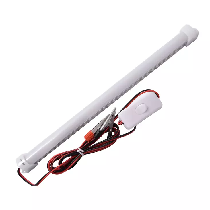 LED- Tube light 30 cm 5.4 W on/off- switch, alum. body - Valaisimet - 8231 - 1