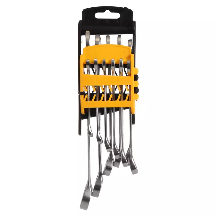 11 Pc combination wrench set 6-14, 17, 19 mm CRV - Kiintolenkkiavaimet ja -sarjat - 2801 - 1