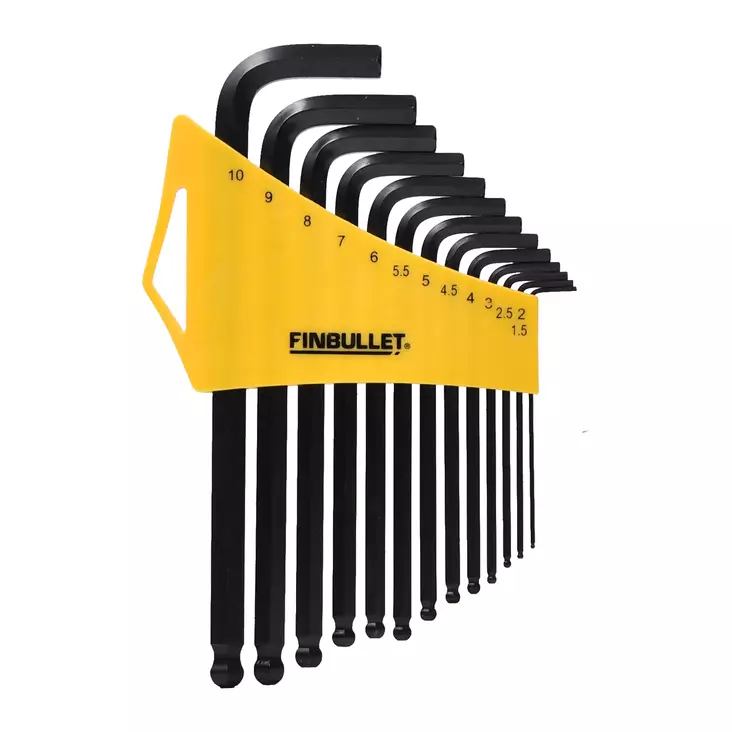 Insexnyckelsats 13 st 1.5-10 mm - Insex- och torxnycklar - 1221 - 1