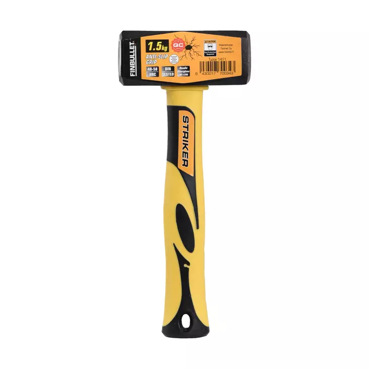 Stoning hammer 1,5 kg with fiberglass handle - Lekat ja moskat - 1411 - 1