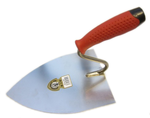 Stainless steel trowel with tpr grip 9" - Murning och kakling - 3201 - 1