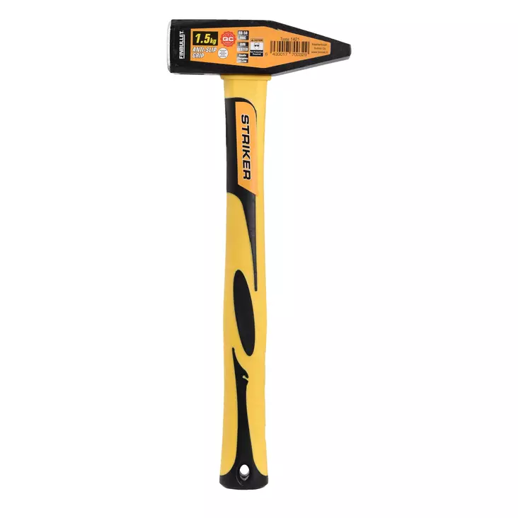 Verkstadshammare 1,5 kg med glasfiber stjälk - Hammare - 1421 - 1