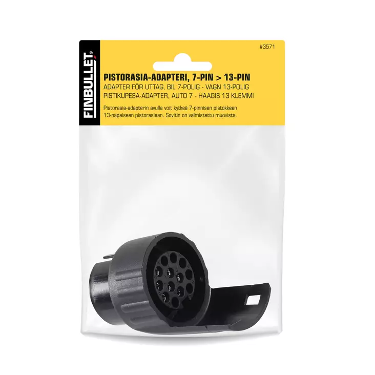 Finbullet Pistorasia-adapteri, 7-PIN > 13-PIN - Perävaunutarvikkeet - 3571 - 1