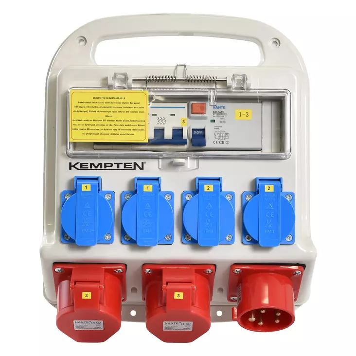 Työpaikkakeskus THK 16A VVS - 16 A byggcentraler - 8571 - 1