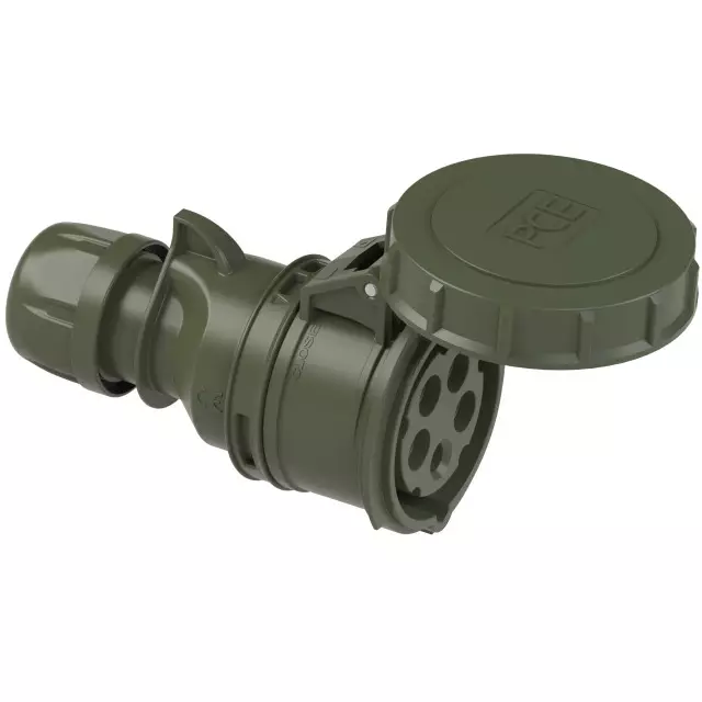 Jatkopistorasia Armeija 6A 5P 400V IP67 - Starkströms uttag och stickproppar - 9981 - 1