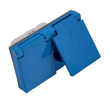 Kojepistorasia STR 2-os 16A 250V pinta - Pistorasiat - 9941 - 1