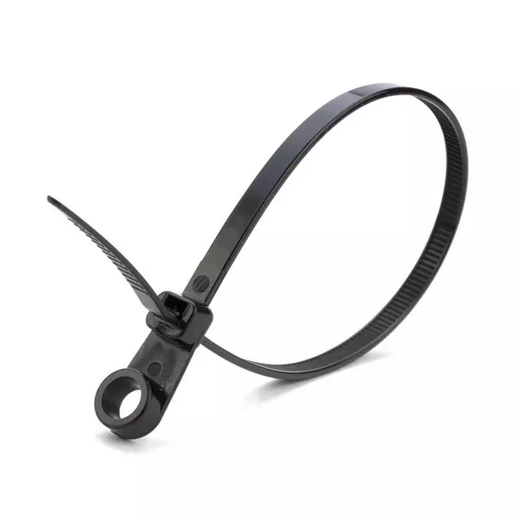 Nippuside 200x4,5 mm 100kpl musta ruuvik - Nippusiteet - 9191 - 1