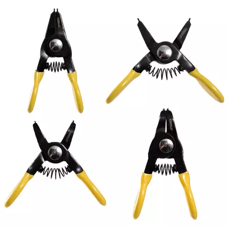 Mini snap ring plier 4 pc D/B - Pihtisarjat ja pinsetit - 1082 - 1